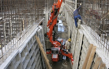 Монтаж опалубки